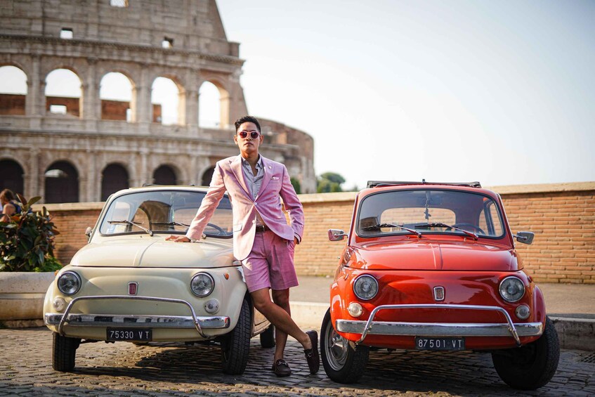 Picture 5 for Activity Vintage Fiat500 car Tour by Professional Photographer