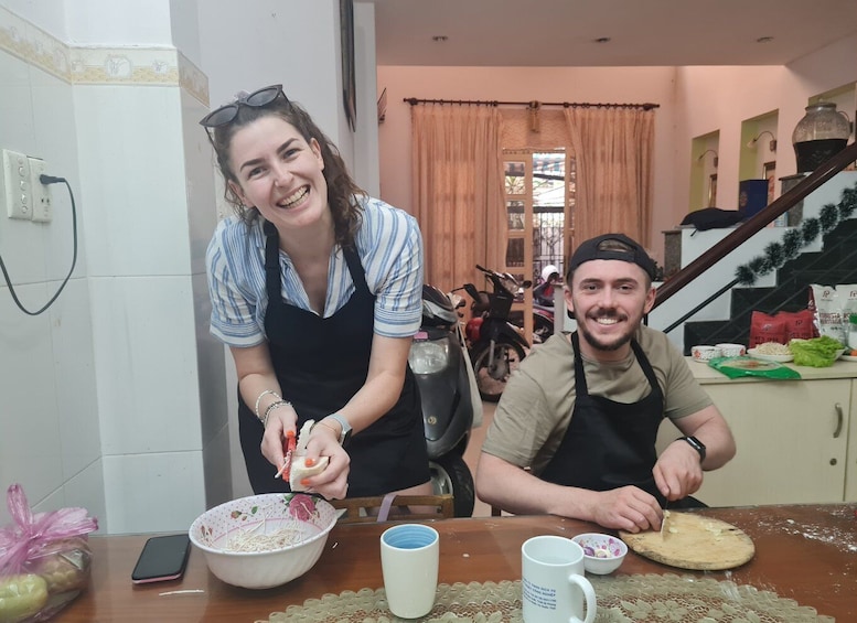 Vietnamese cooking class and coffee making with local girl