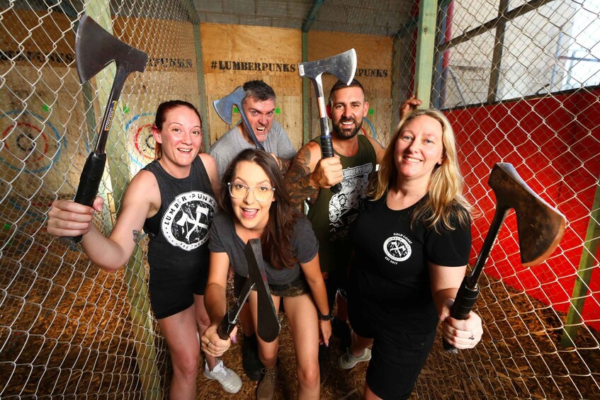 Picture 4 for Activity Perth: Lumber Punks Axe Throwing Experience