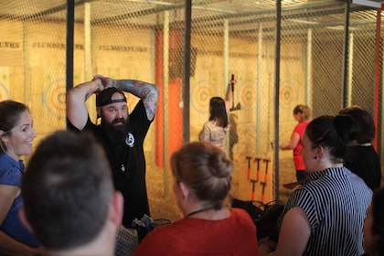 Perth: Timber Punks Axe Throwing Experience