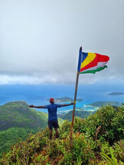 Epic adventure hiking tour to the Seychelles's highest point