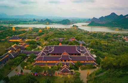 Desde Ninh Binh: recorrido en grupo pequeño por Bai Dinh, Trang An y la cue...