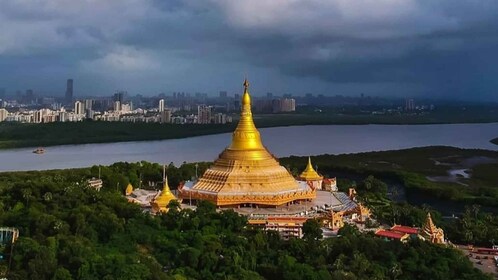 Tur Pagoda Global Pribadi dengan Tur Gua Buddha Kanheri