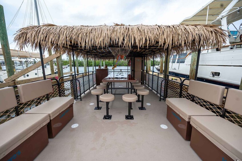 Picture 4 for Activity Fort Myers Beach: Adults only BYOB Tiki Pub Sunset Cruise