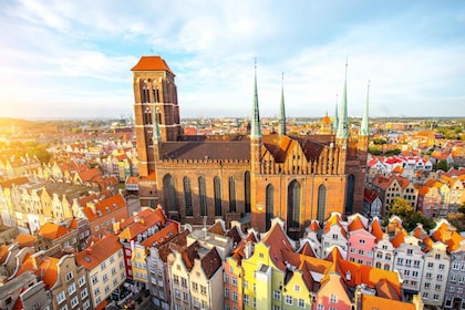 Gdansk: visite à pied de luxe de la vieille ville pour les Scandinaves