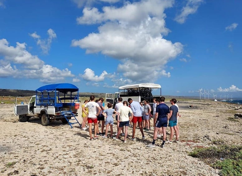 Picture 4 for Activity Willemstad: Guided Beach Hopping Tour by Bus or Jeep