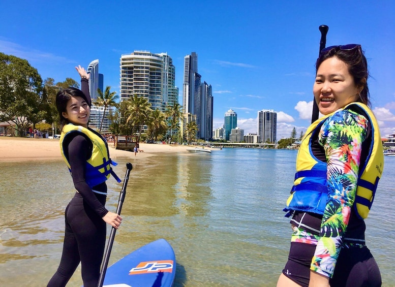 Picture 6 for Activity Gold Coast: Private Advanced SUP Lesson with Photos & Video