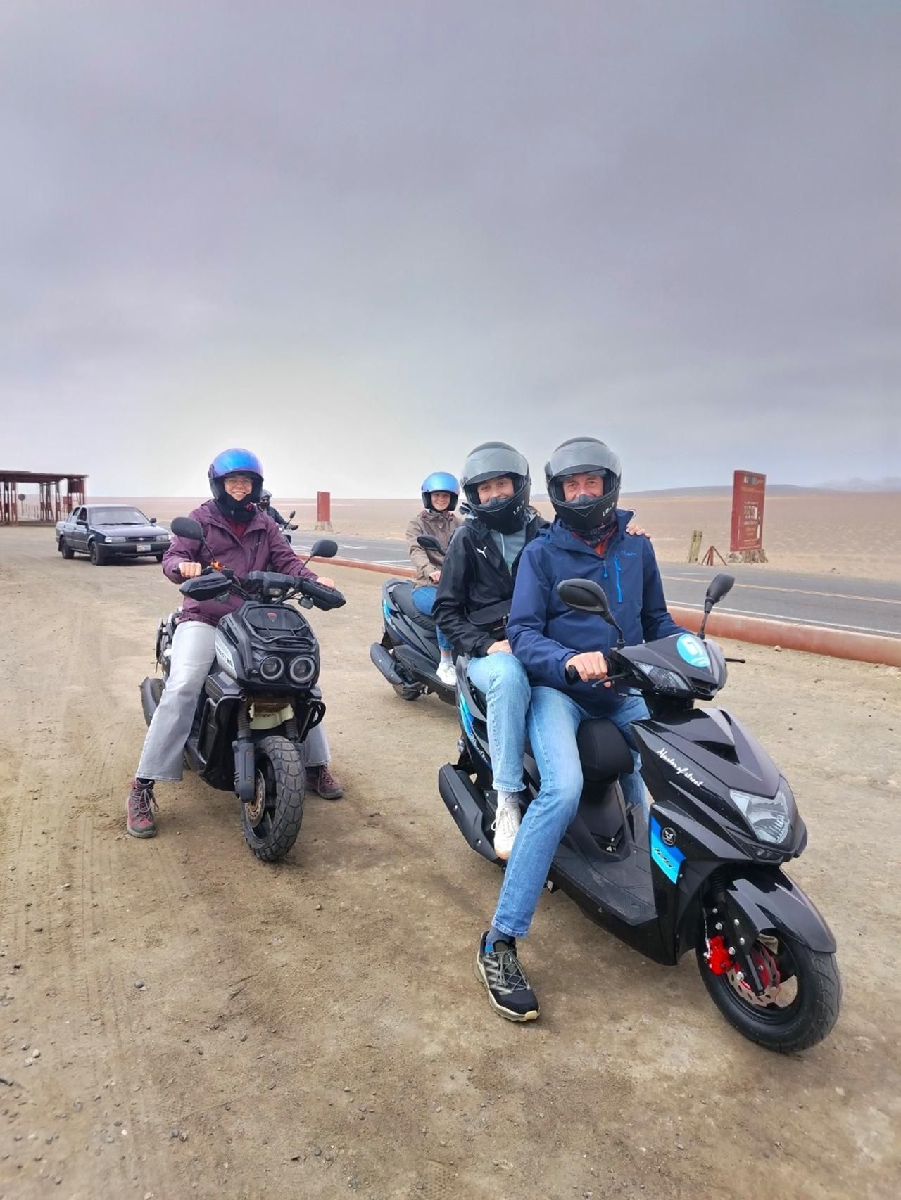 Scooter to Paracas National Reserve