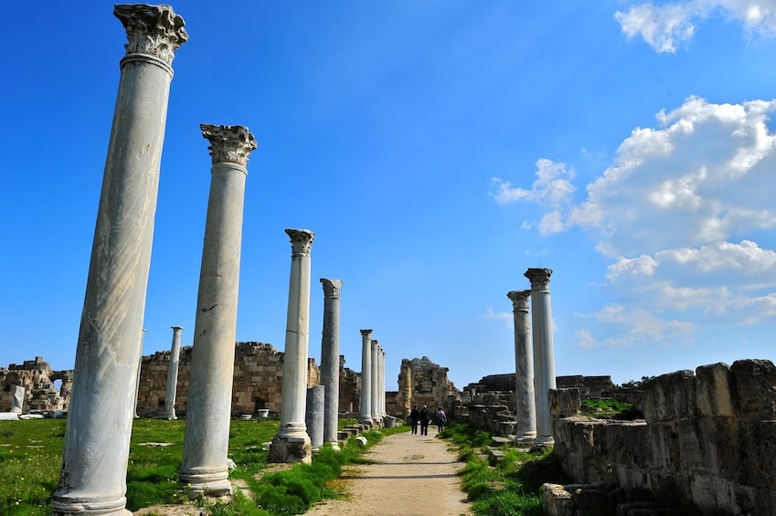 Ruins of Salamis, Cyprus