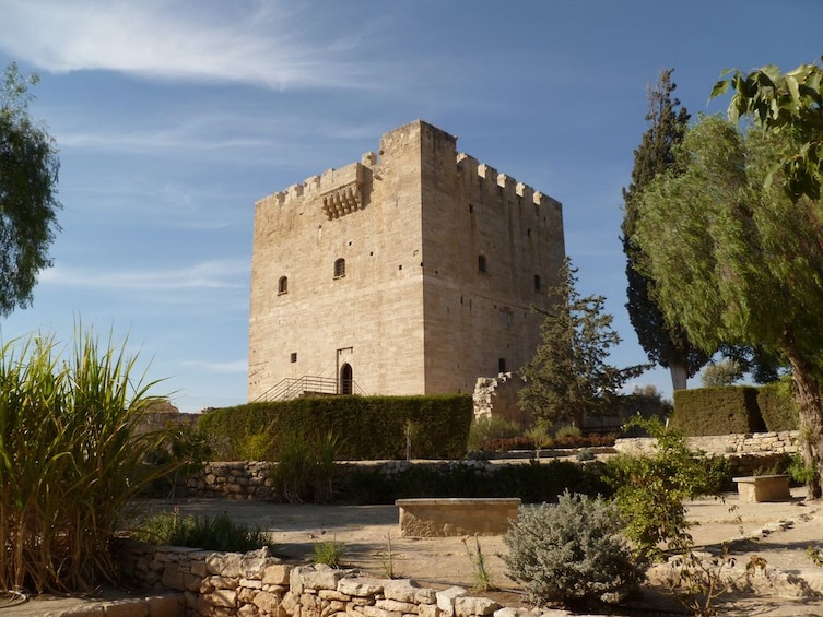 Large ancient fortress in Cyprus