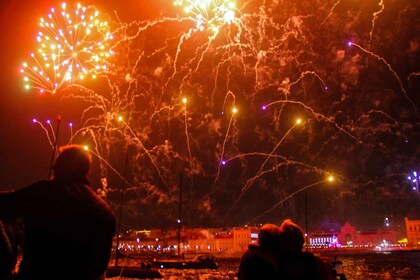 Lissabon: Silvester mit Live-DJ-Feuerwerk und Open Bar