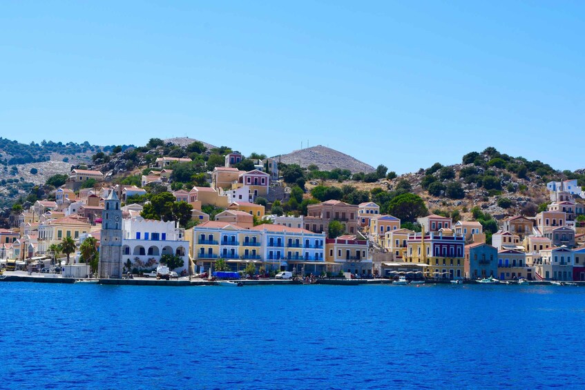 Picture 4 for Activity Kiotari, Lardos, Pefkos, & Lindos: Speedboat to Symi Island