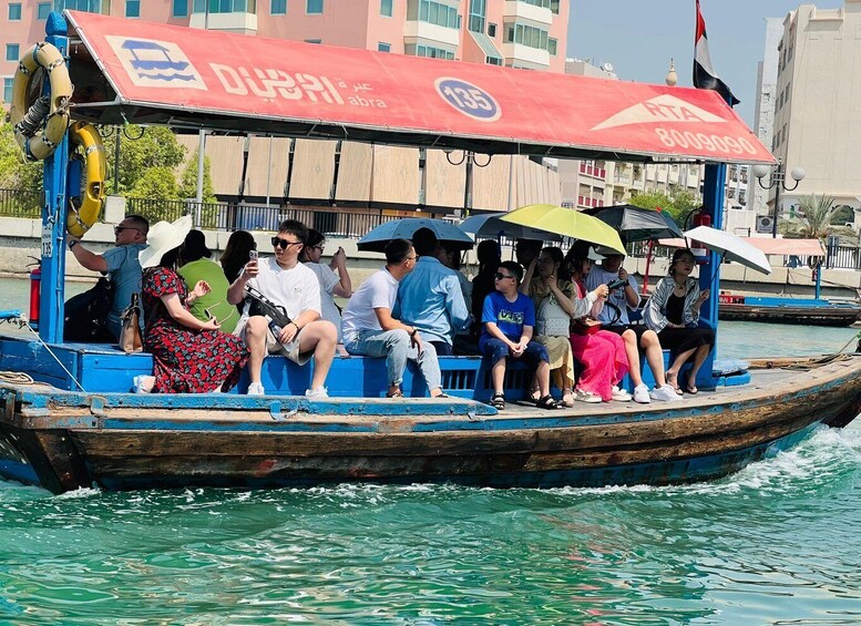 Picture 11 for Activity DUBAI: Guided Tour with local guide, Markets& Abra Ride