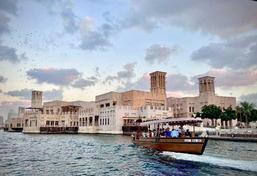 Picture 2 for Activity DUBAI: Guided Tour with local guide, Markets& Abra Ride