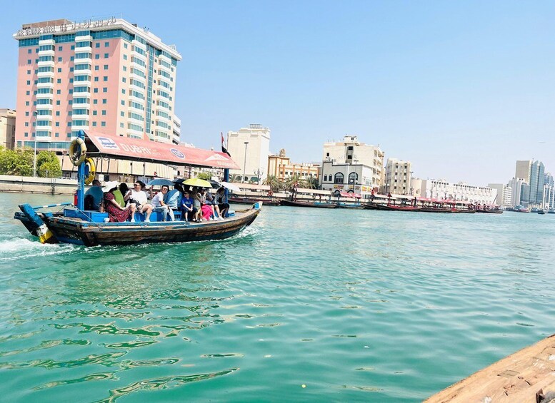 Picture 14 for Activity DUBAI: Guided Tour with local guide, Markets& Abra Ride