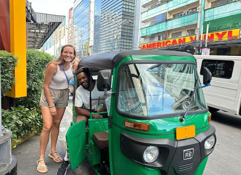 ⭐ Discover Real Manila with Tuktuk Ride ⭐