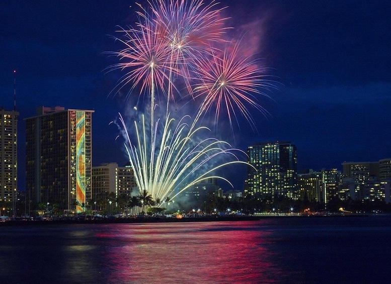 Picture 2 for Activity Waikiki Fireworks Boat Cruise