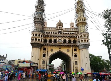 海得拉巴：老城和查米納爾遺址徒步之旅