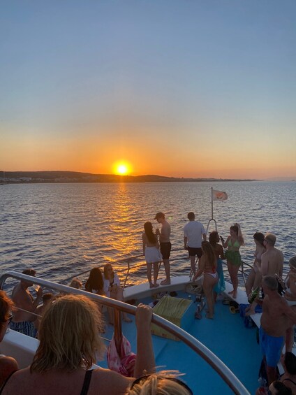 Picture 4 for Activity Protaras: Cape Greco, Turtle Cove & Blue Lagoon Sunset Boat