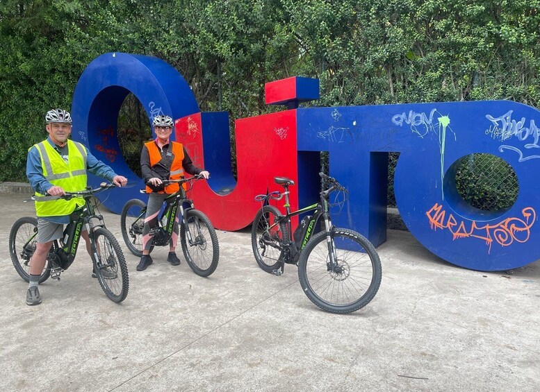 Ebikecitytour Quito with our ebike we go everywhere