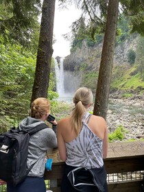 From Seattle: Snoqualmie Falls and Wineries Tour w/ Transfer