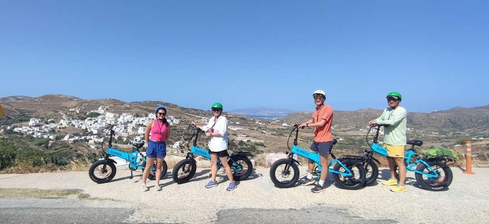 Picture 3 for Activity Naxos: Private E-Bike Tour with Wine Tasting Inland Methexis