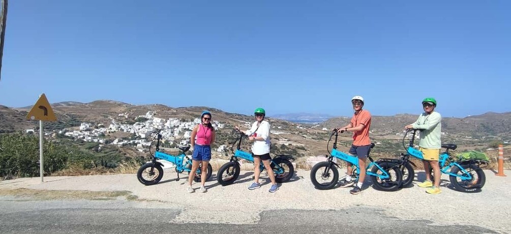 Picture 3 for Activity Naxos: Private E-Bike Tour with Wine Tasting Inland Methexis