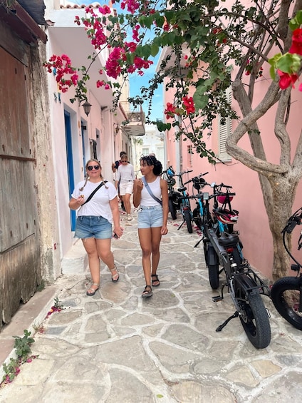 Naxos: Private E-Bike Tour with Wine Tasting Inland Methexis