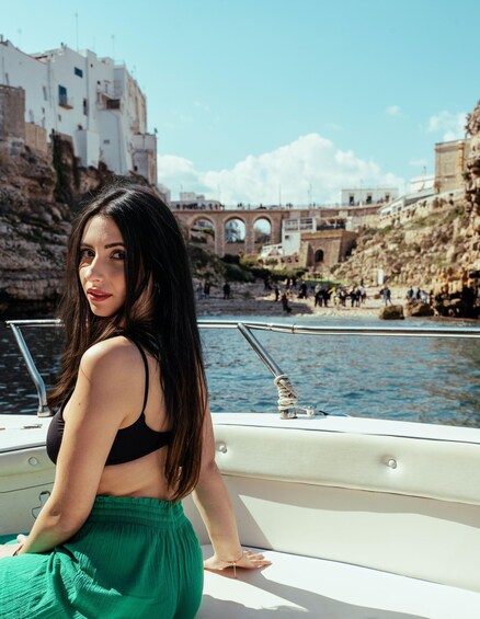 Picture 18 for Activity Polignano: PRIVATE boat cruise to the caves with aperitif