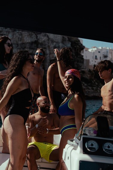 Picture 1 for Activity Polignano: PRIVATE boat cruise to the caves with aperitif