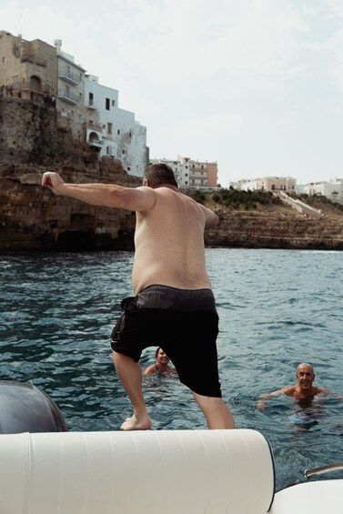 Picture 4 for Activity Polignano: PRIVATE boat cruise to the caves with aperitif