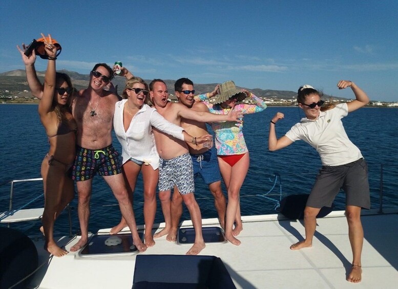 Picture 1 for Activity Private Full Day Paros Catamaran Cruise