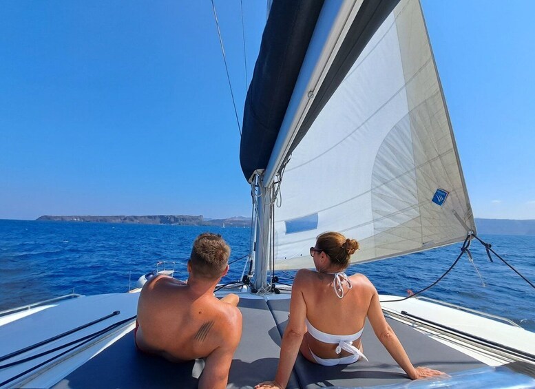 Picture 3 for Activity Private Full Day Paros Catamaran Cruise