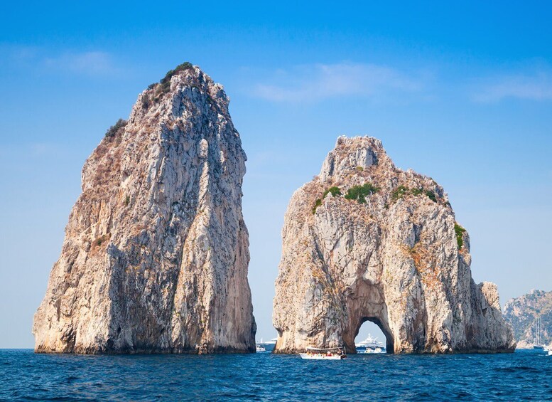 From Naples: Capri Tour with Transport