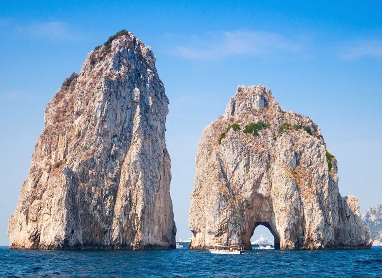 From Naples: Capri Tour with Transport