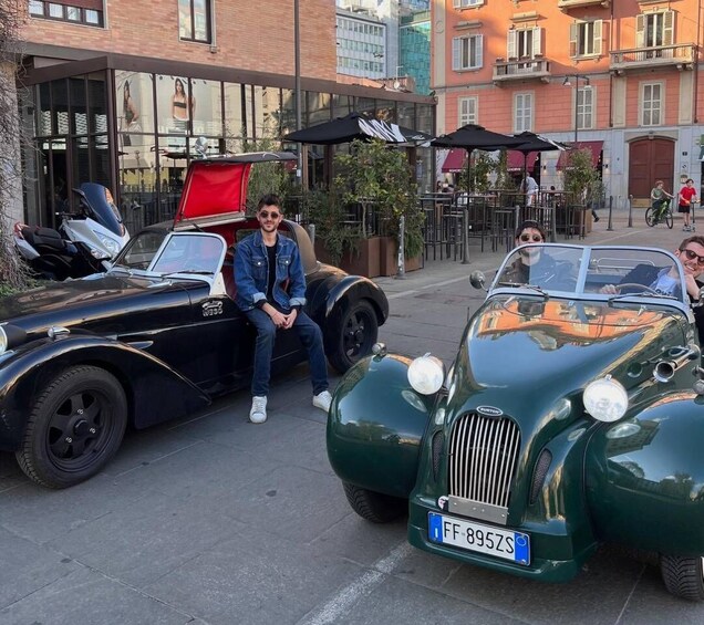 Picture 1 for Activity Milan: City Highlights Private Tour by Vintage Car