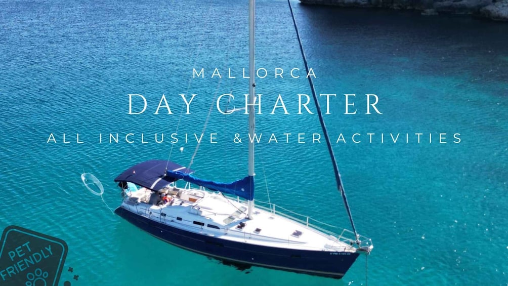 Palma Bay: Sailing Boat Trip W/ Water Toys Snacks & Drinks