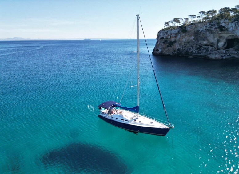 Picture 8 for Activity Palma Bay: Sailing Boat Trip w/ Water Toys, Snacks & Drinks