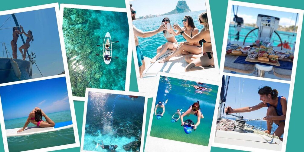 Picture 7 for Activity Palma Bay: Sailing Boat Trip w/ Water Toys, Snacks & Drinks