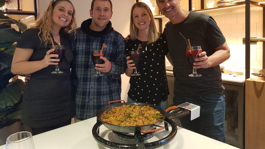 Seville: Paella and Sangria on a Rooftop Terrace
