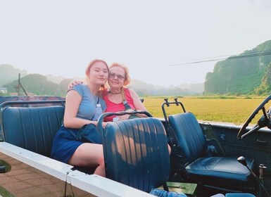 Ninh Binh Sunset Jeep Tour and Visit Hoa Lu Ancient Town