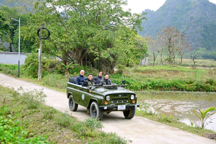 Picture 5 for Activity Ninh Binh: Jeep Tour 4 Hours ,Sunset, Mua Cave, Thai Vi