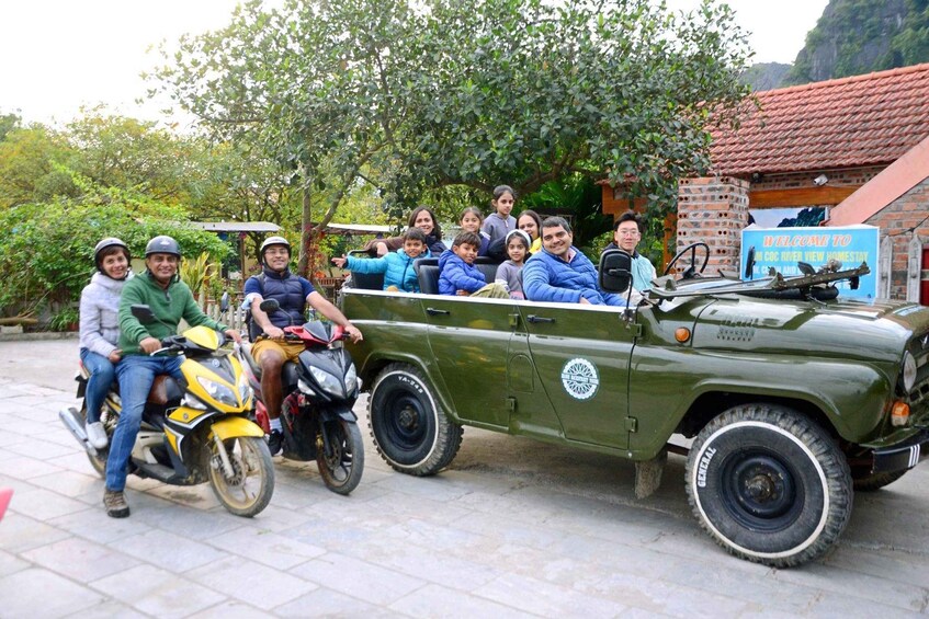 Picture 4 for Activity Ninh Binh: Jeep Tour 4 Hours ,Sunset, Mua Cave, Thai Vi