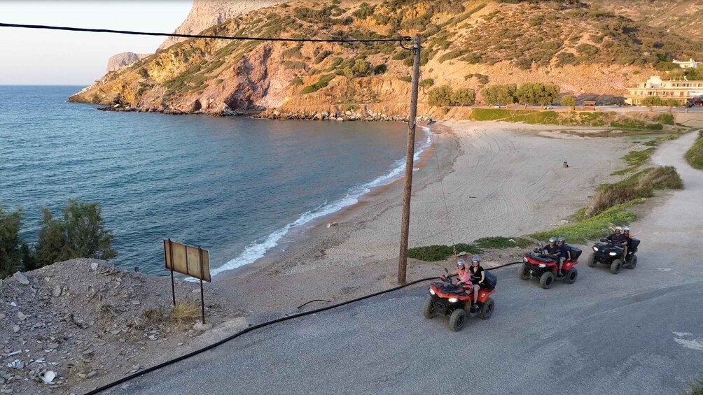 Picture 17 for Activity Crete: Sunset Quad Safari to Discover Authentic Backland