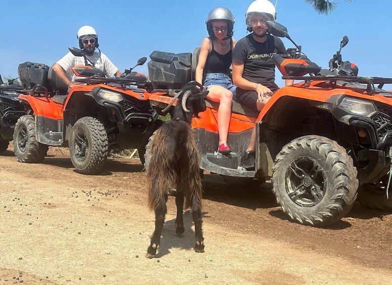 Picture 14 for Activity Agia Pelagia: Sunset Quad Trip with Local Products Tasting