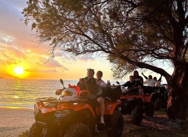 Kreta: Quad Safari bij zonsondergang om authentiek achterland te ontdekken