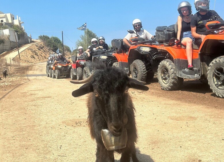 Picture 12 for Activity Crete: Sunset Quad Safari to Discover Authentic Backland