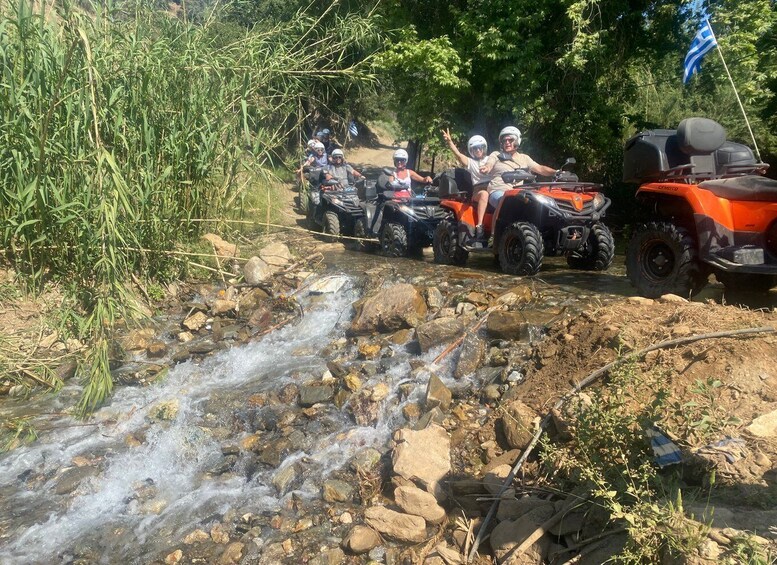 Picture 5 for Activity Crete: Sunset Quad Safari to Discover Authentic Backland