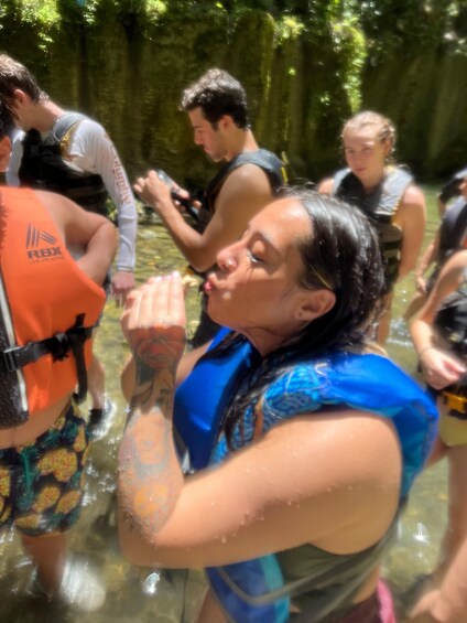 Picture 42 for Activity From San Juan: Rainforest Caves & Hidden Waterfall Adventure