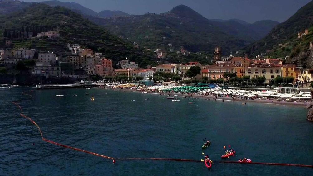 Picture 6 for Activity Amalfi Coast: Kayak Tour to Pandora Cave with Aperitif